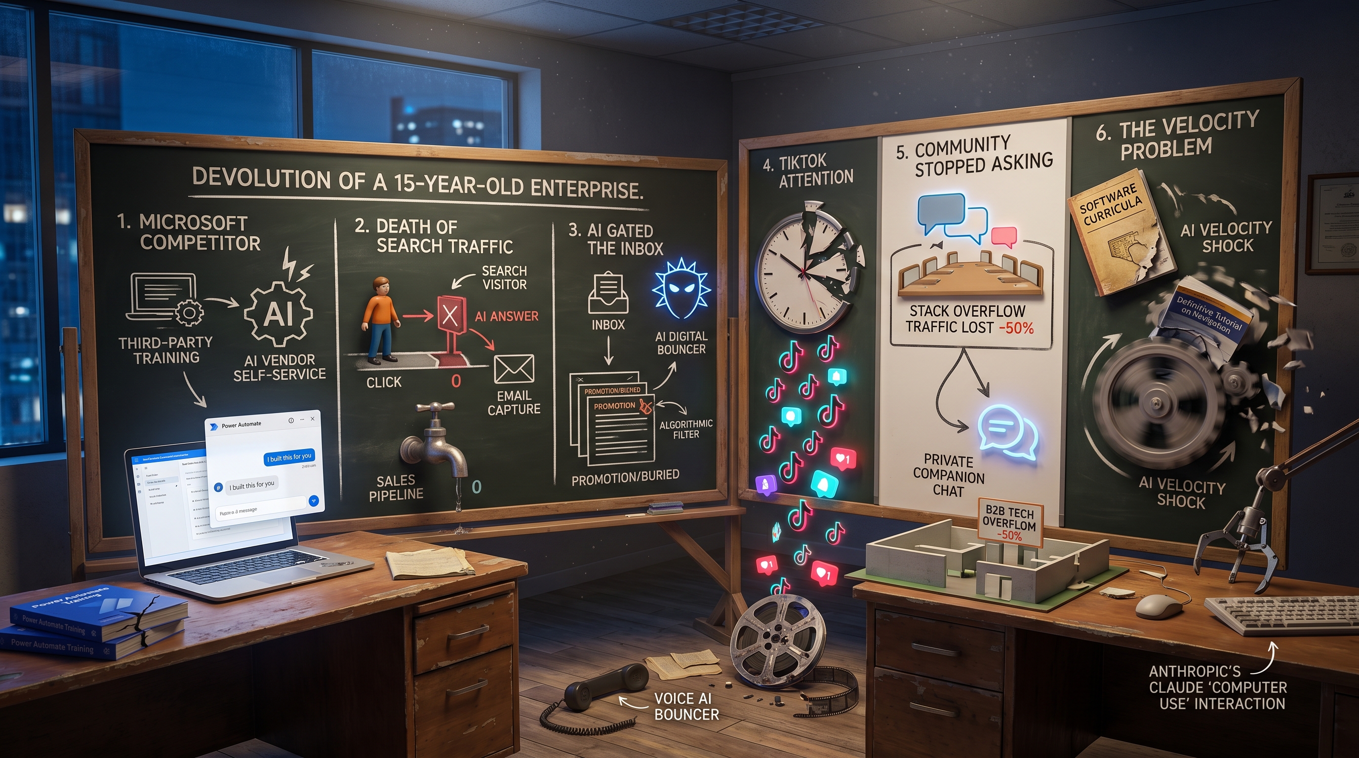 How to Dismantle a 15-Year-Old Business