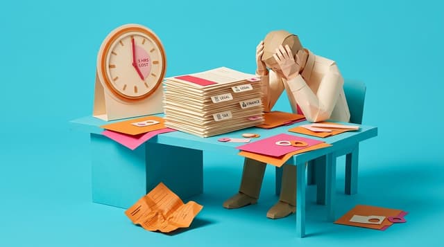 I waste 5 hours weekly on legal finance paperwork draining my energy.