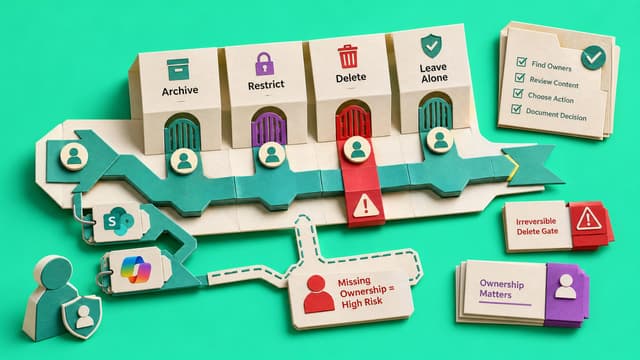 Archive, Restrict, Delete, or Leave Alone: Teams Sprawl Decision Tree