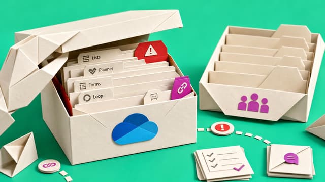 Personal workspaces can hide team records at exit