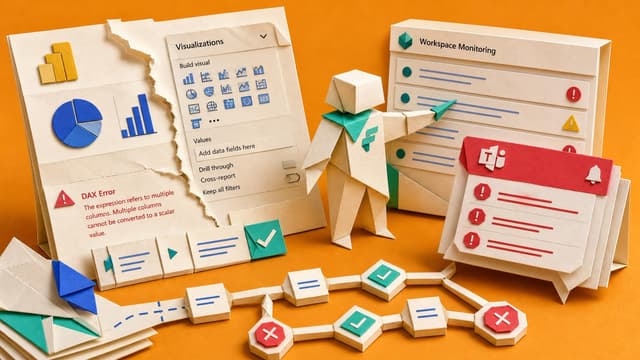Fabric agents can now flag broken Power BI visuals