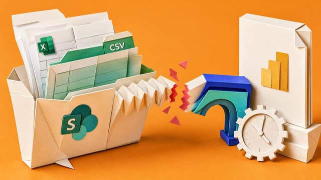 SharePoint folder links still break scheduled Power BI and Excel refreshes