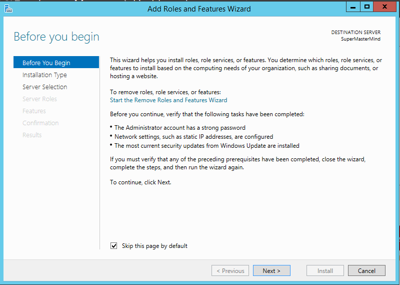 active directory domain services step by step